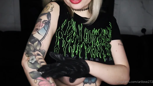 Goth tattoo Artist Breaks Professional Boundarie