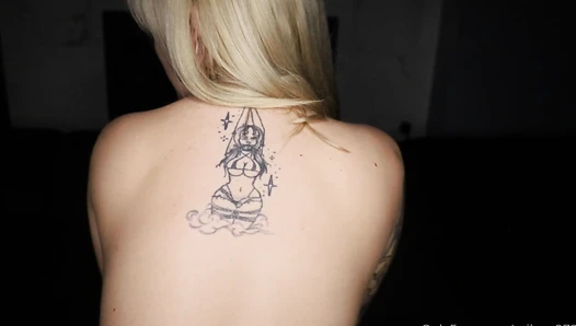 Goth tattoo Artist Breaks Professional Boundarie