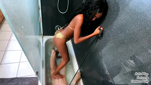Wet and Wild Ballbusting