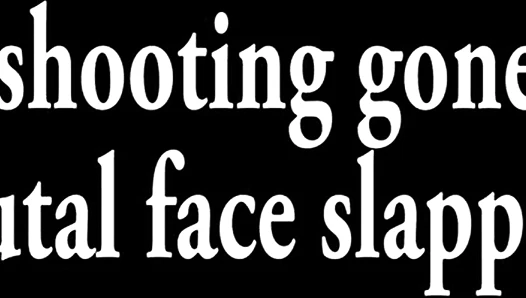 Brutal Face Slapping At The Cross