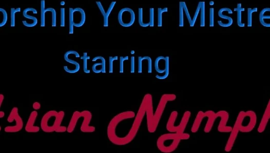 A Slave at My Feet .Worship Your Mistress