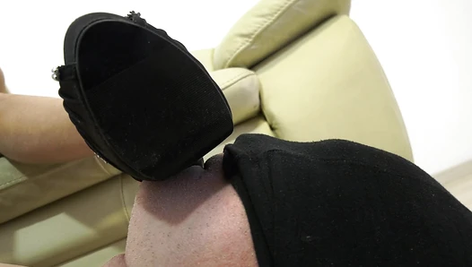 Cruel Nina - Crushed Under Nina's Throne - Foot Domination, Human Furniture, Human Footstool, High Heels and Foot Worship