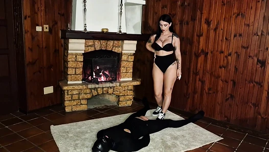 Socked and Smashed: Socks Ballbusting