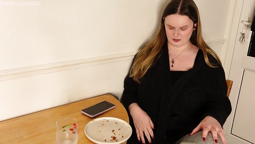 Breast Enlargement Shock For Girlfriend - Darcy James - Hormone milk gives me a surprise boob inflation and makes me insatiably horny - Roleplay, Breast Expansion, GFE, Body Inflation, POV, Creampie, Multiple Orgasms