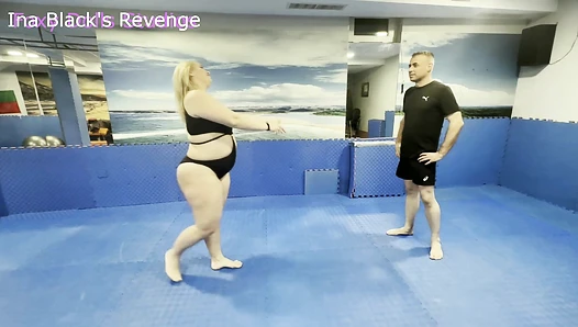 Lidia in Black Prepares to Crush Paco Once and for All