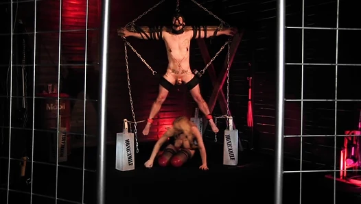 Behind Bars & Between Legs: A Prison Lesbian Duo