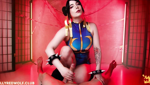 MollyRedWolf - Sweet creampie in Chun Li's pussy