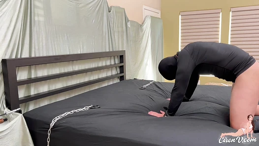 HungBiSwitch - Hubby Restrained and Punished