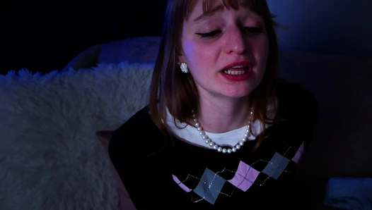 BROKE BRAT - Handjob, Blowjob and Cum On Tits