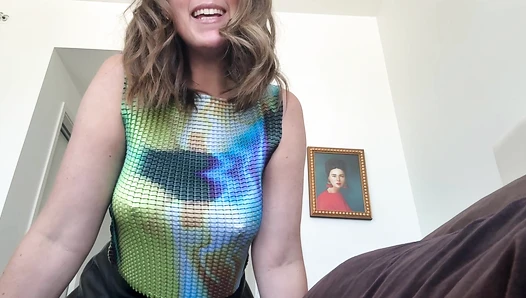 Slutty step-mom her cuck step-son