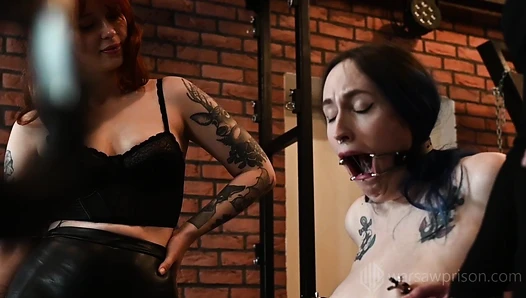 Interrogation - bad and worse cop by MissAmarah and GoddessRoskosh #WarsawPrison