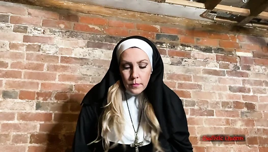 Slave Confesses His Sins To Merciless Nun