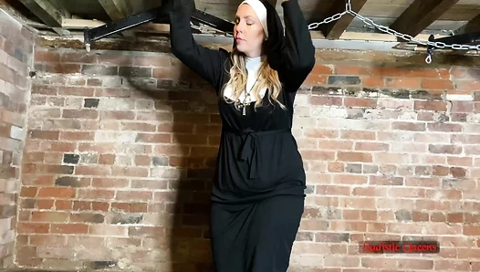 Slave Confesses His Sins To Merciless Nun