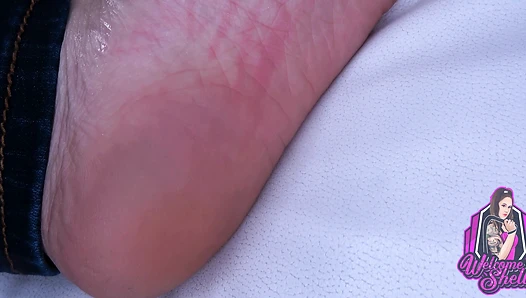 Pilates Princess Sweaty Foot Worship