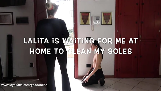 Gea Domina - Lalita Is Waiting For Me At Home To Licking My Soles