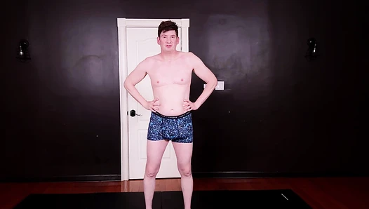 Total Muscle Domination- Nina Destroys Hanz in an Erotic Split-Legged Victory