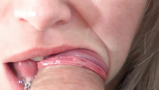 Mistress Kimi's Cock Biting Session - Cock Biting Blowjob with Cum (Full Video)