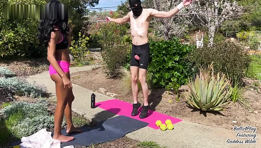 Ballbusting is my Cardio
