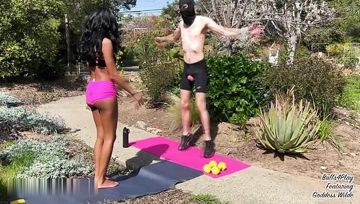 Ballbusting is my Cardio