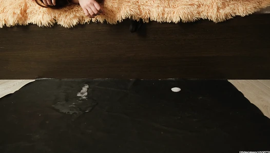 New! A164 Princess Ava Bertie The slave lies on the floor and his mouth is full of slobbering socks ( mob )